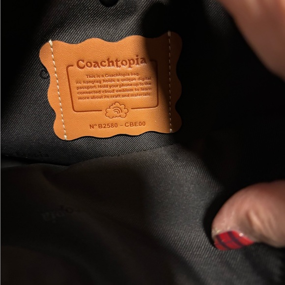 Coachtopia Alter/Ego Slouchy Shoulder Bag In Checkerboard Upcrafted Leather - Picture 8 of 16